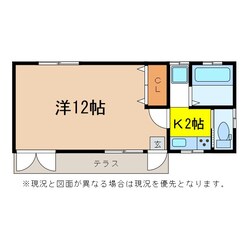 村石貸家 西の物件間取画像